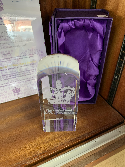 CRYSTAL GLASS KINGS AWARD FOR VOLUNTERS
